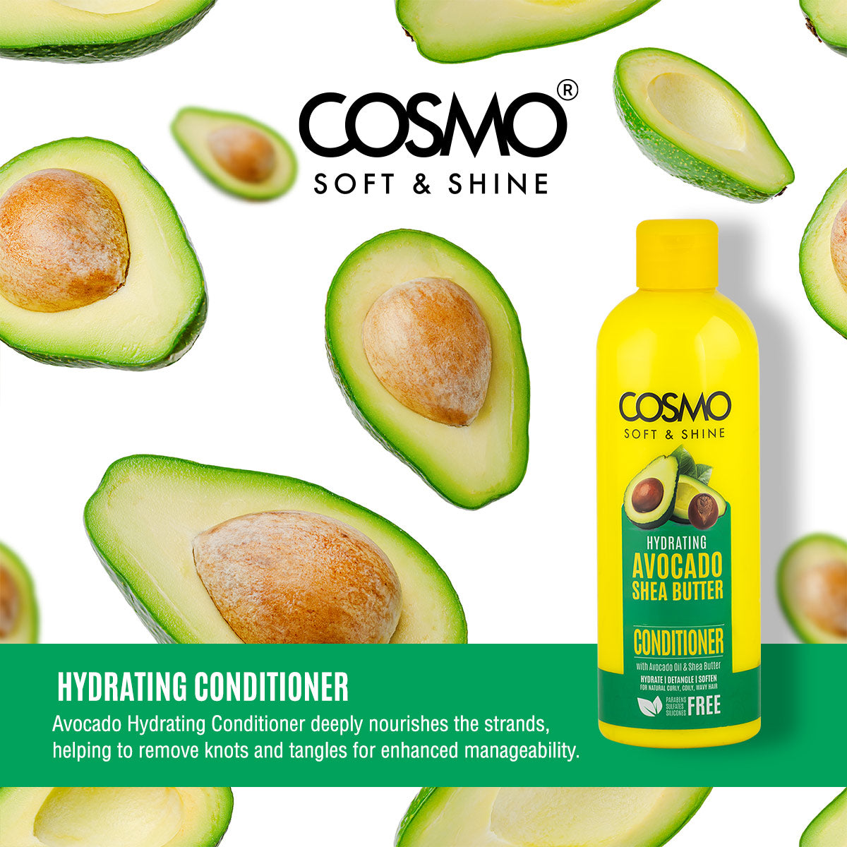 Soft & Shine Hydrating Avocado & Shea Butter Conditioner